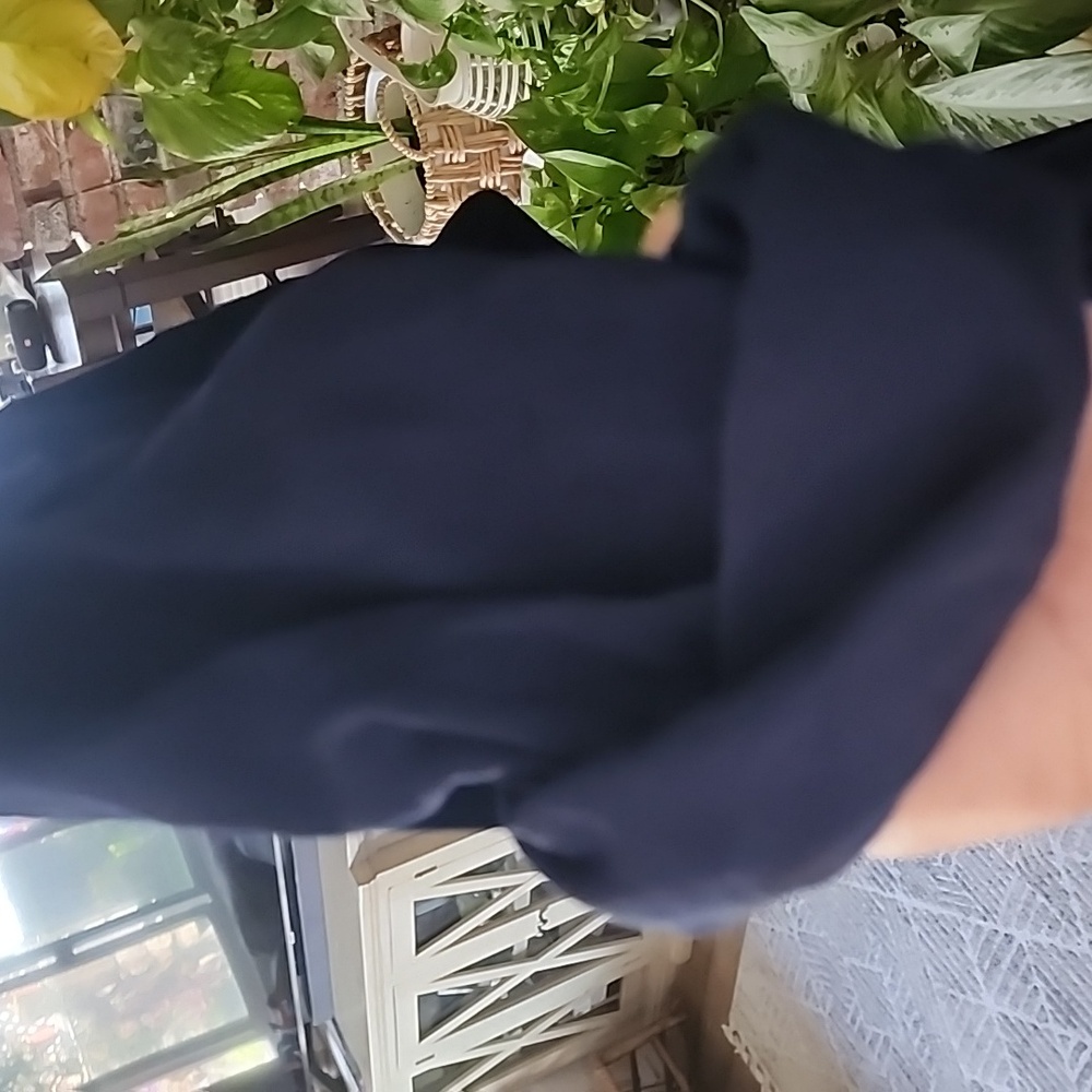 Lauren Ralph Lauren Paisley Jacquard Utility Jumpsuit Navy Blue Button-Front - Picture 9 of 14